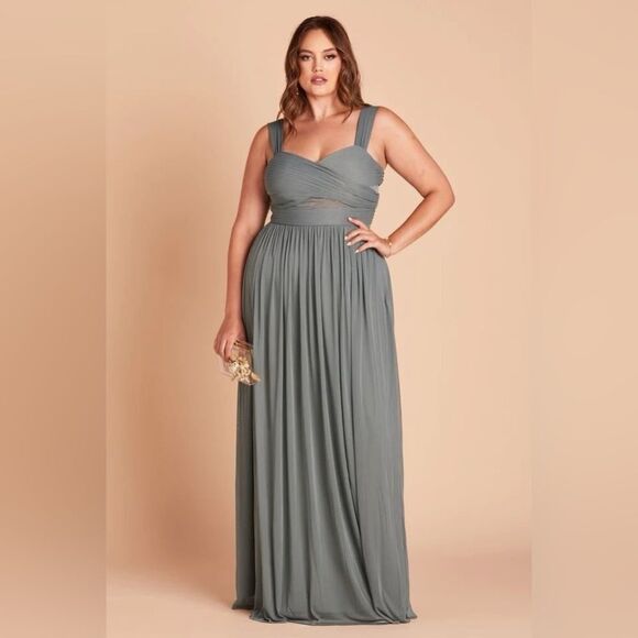 NEW Birdy Grey Elsye Bridesmaid Long Maxi Dress in Sea Glass Green Size XXL - Picture 10 of 16